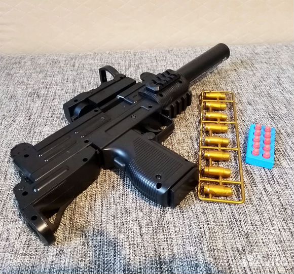 Пистолет пулемет UZI узи с мягкими пулями