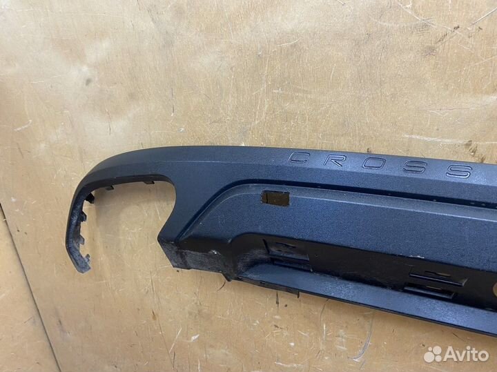 Юбка задняя Volvo V60 Cross Country 2018+