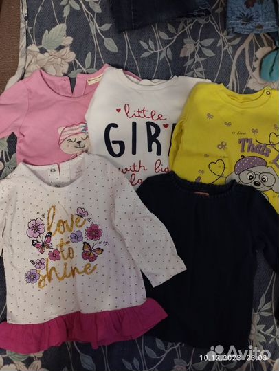 Вещи на девочку от 68 до 86