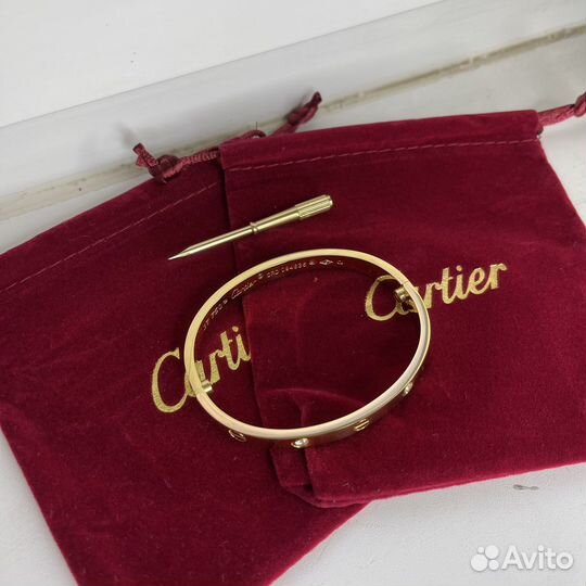 Браслет Cartier Love с отвёрткой