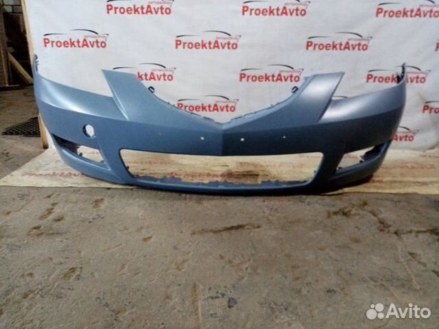 Бампер передний Mazda 3 BK 2003