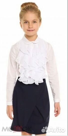 Блуза новая белая Кармелли 42-164