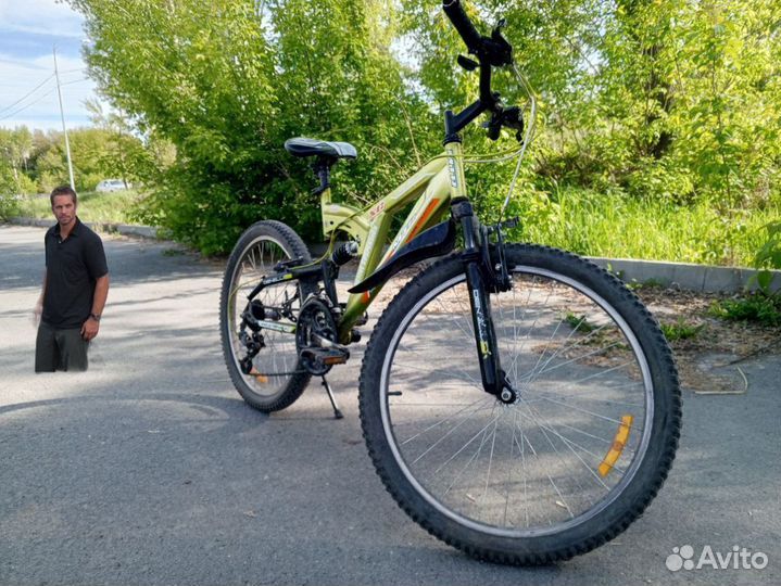 Велосипед двухподвес 24