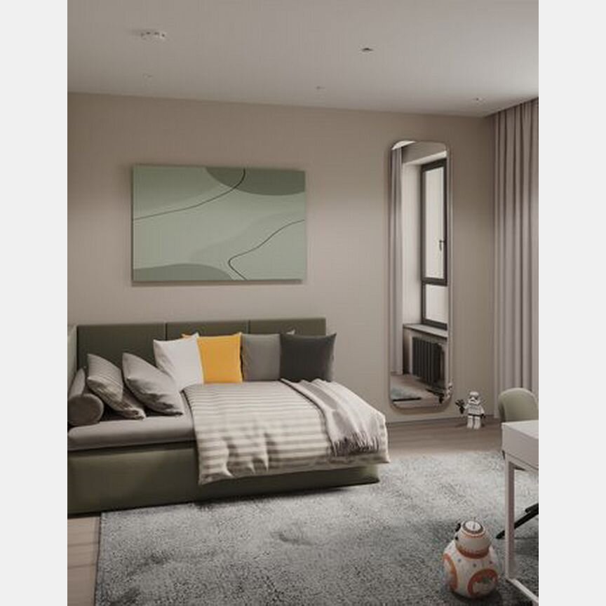 1-к. квартира, 42,3 м², 22/22 эт.