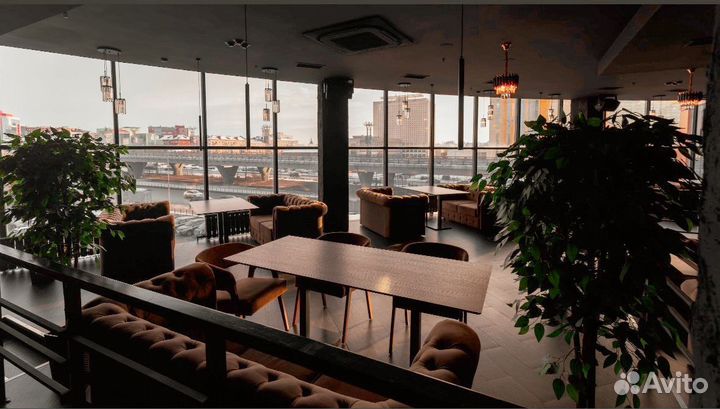 Диваны Честер для лаунж бара 113