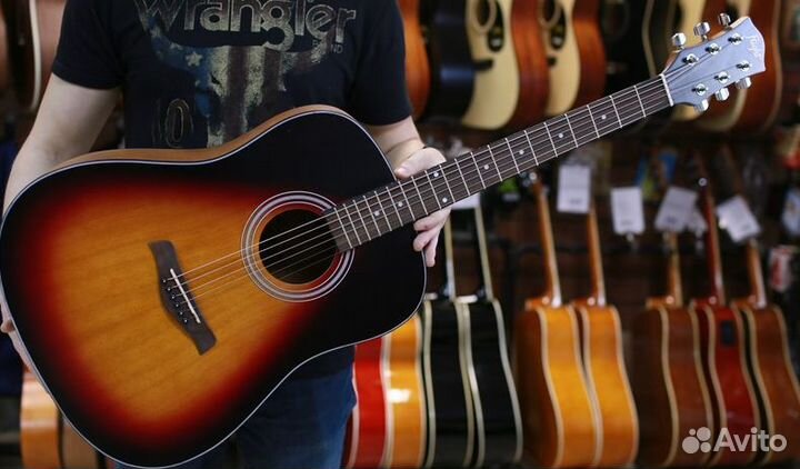 Акустическая гитара Flight + Аксессуар