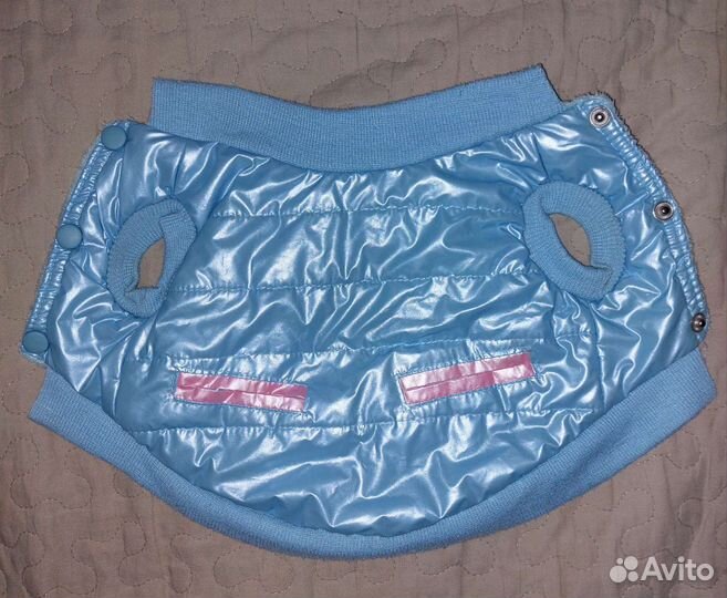 Тёплый жилет для маленькой собаки