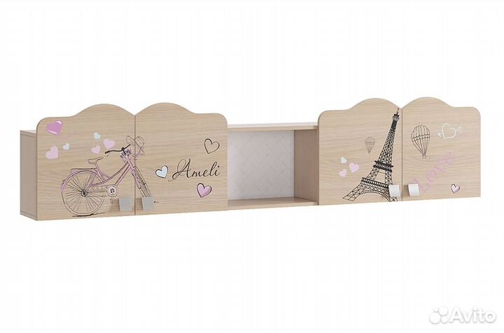 Детский гарнитур Амели К1 (дуб млечный)