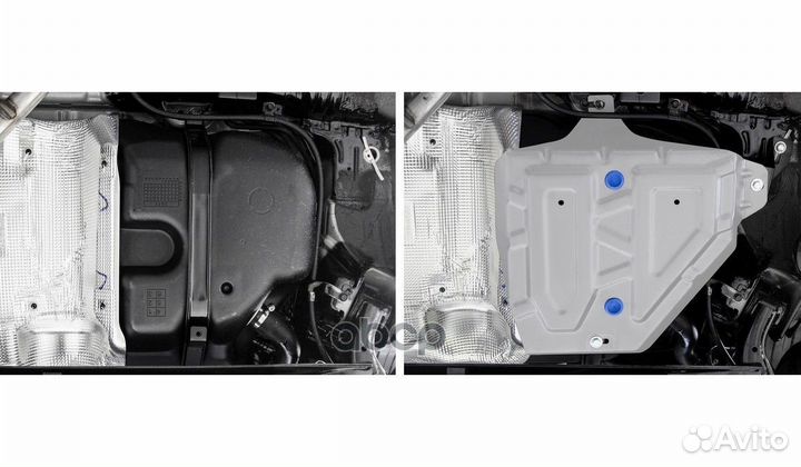 Защита алюминиевая Защита топливного бака