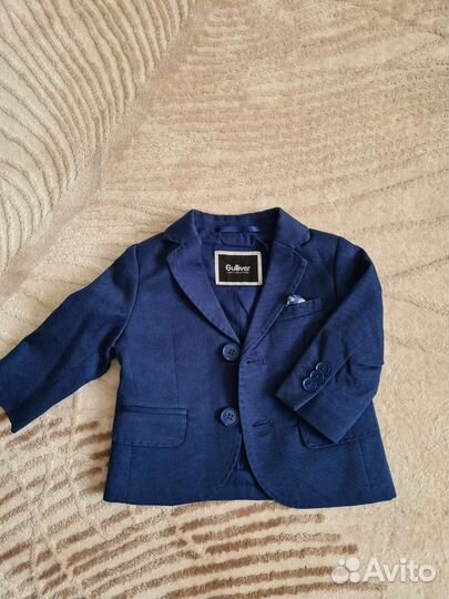 Пиджак для мальчика 62-68