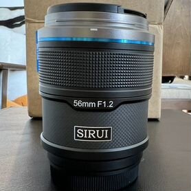 Sirui sniper 56mm f 1.2 sony E