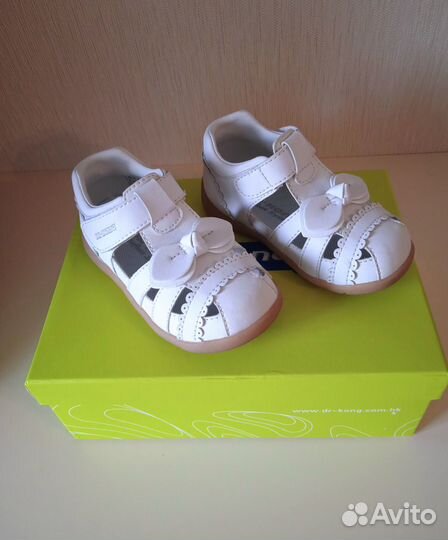 Сандалии детские белые Dr.Kong (22 размер)