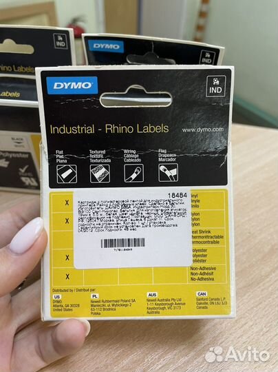 Картридж Dymo 18484