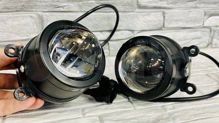 Лазерные BI-LED противотуманки LR discovery 4 Lux