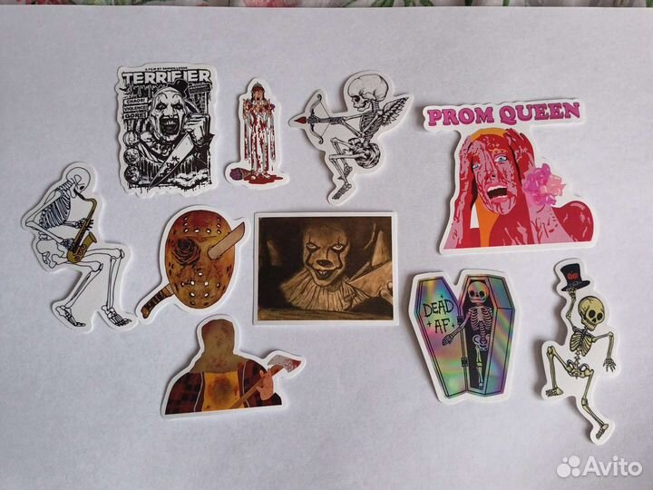 Наклейки Страшилки