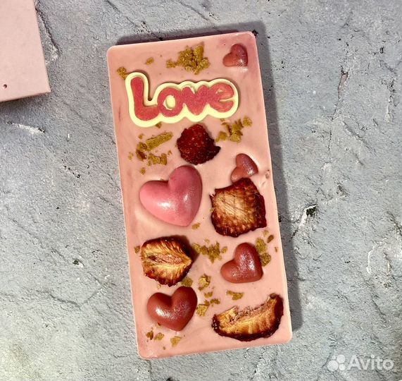 Шоколад ручной работы в подарок на 14 февраля