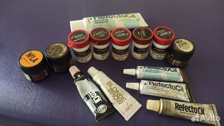 Набор бровиста хна краска для бровей