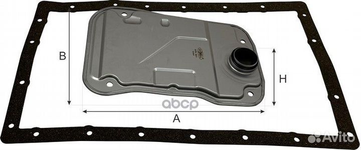 Фильтр масляный АКПП ATG027 Goodwill