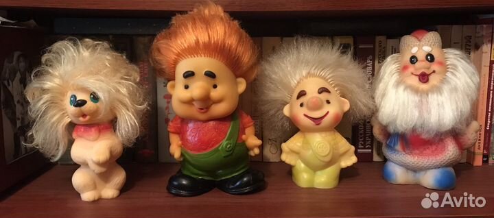 Резиновые игрушки СССР