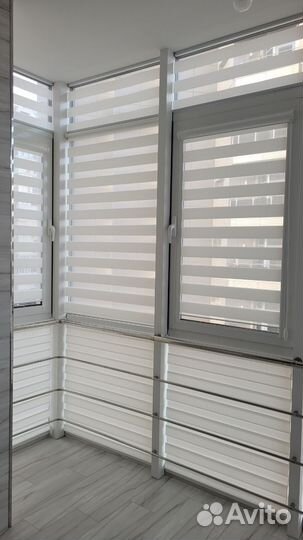 Рулонные шторы зебра от производителя