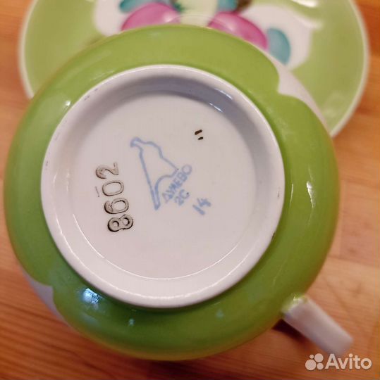 Чайная пара-гигант Дулево