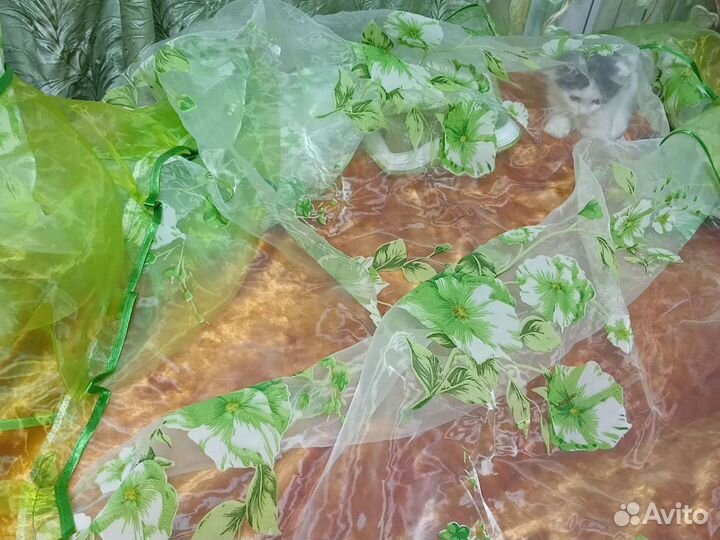 Штора для кухни