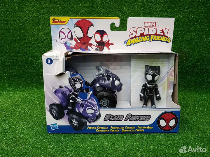 Hasbro Паучок фигурка Черная Пантера