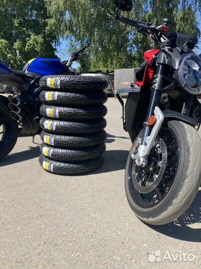 Мото 23 год 120 70 R17 michelin Pilot road 4