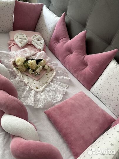 Бортики подушки новые