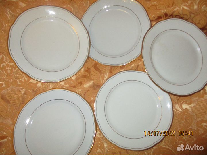 Тарелки десертные гдр. Kahla. 5 шт