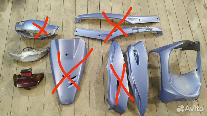 Пластик для honda dio 27