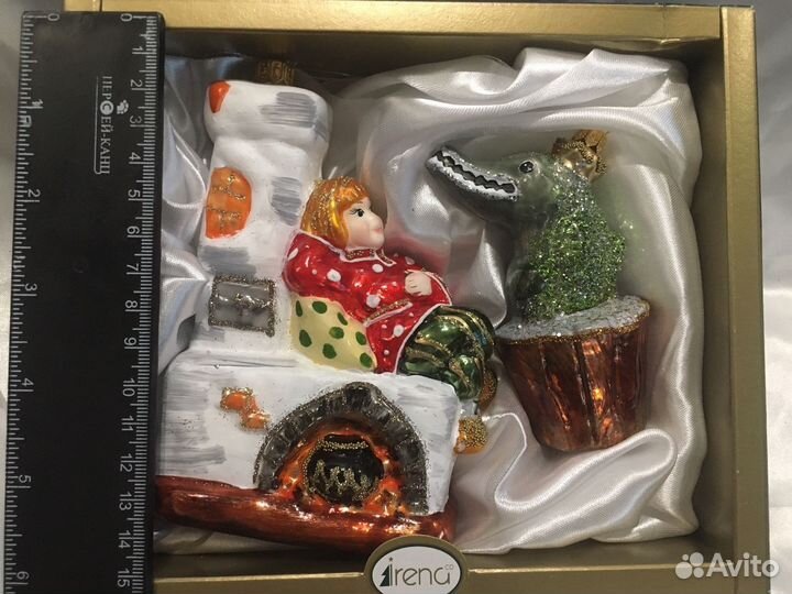 Елочные игрушки из стекла