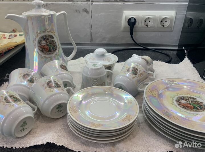 Сервиз Мадонна чайный гдр