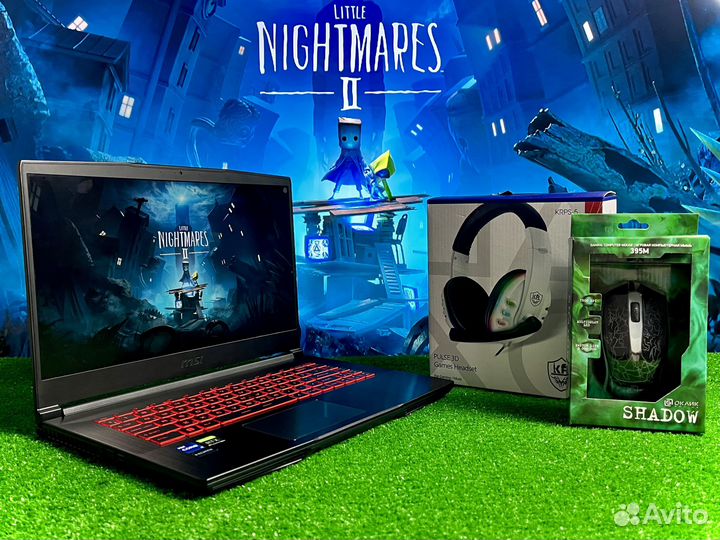 Топовый игровой ноутбук MSI / RTX / Гарантия