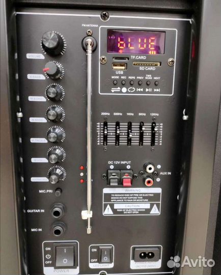 Портативная колонка Eltronic мощная акустика