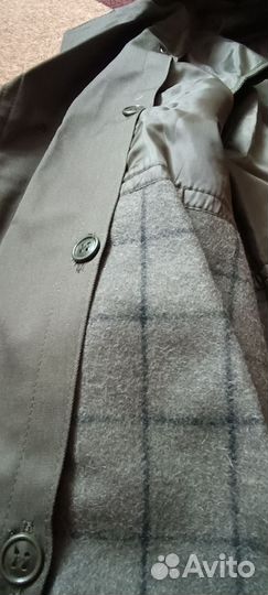 Плащ мужской военный