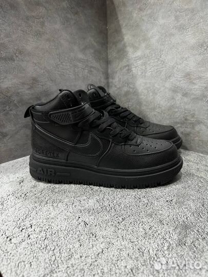 Nike Air Force 1 Boot Black Anthracite