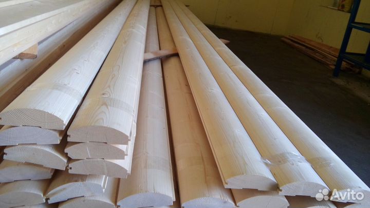 Вагонка ель/сосна Блок-хаус 28*145