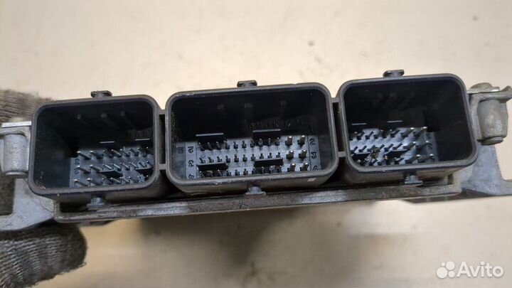 Блок управления двигателем Peugeot 206, 2002