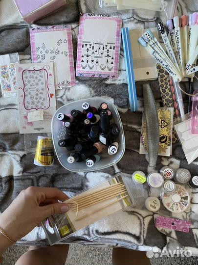 Набор для ногтей с лампой