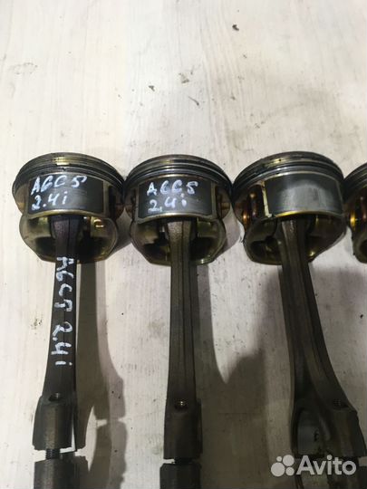 Поршень с шатуном для Audi А6 С5 2.4 AML