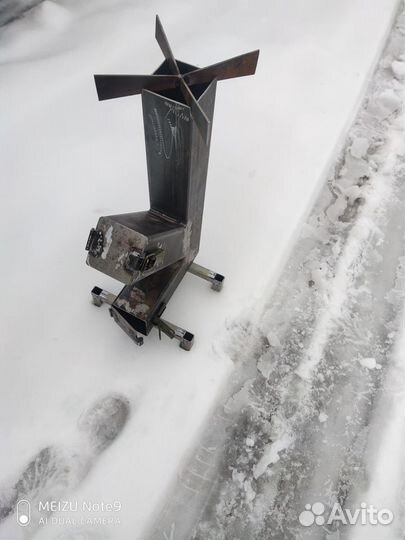 Печь ракета