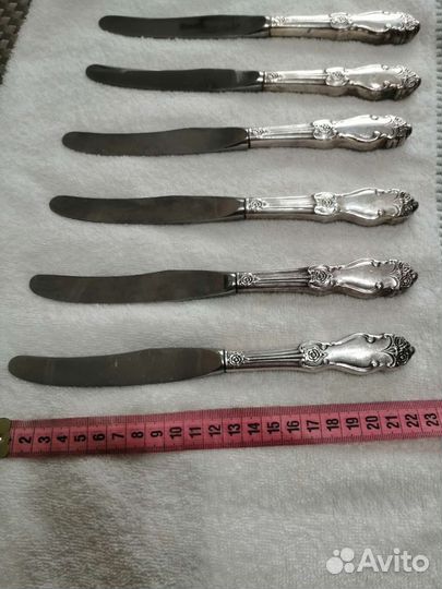 Мельхиоровые ложки чайные СССР