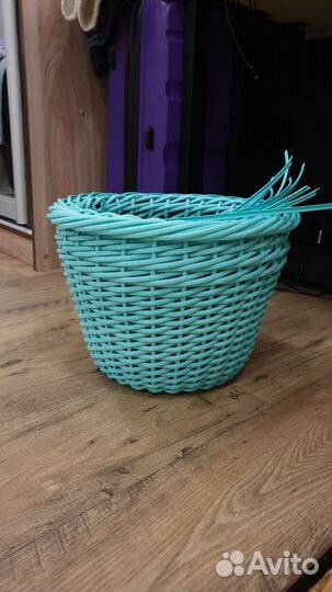 Кашпо из искусственного ротанга 12 л