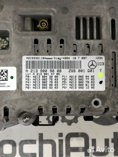 Панель приборов Mercedes E-Class W213 A2139009008