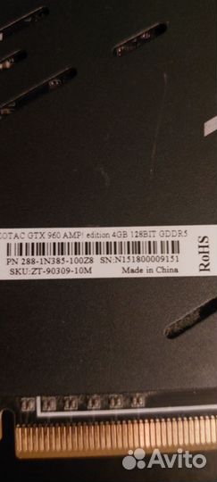 Nvidia geforce gtx 960