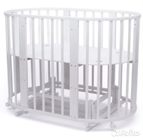 Детская кроватка 8в1 с маятником