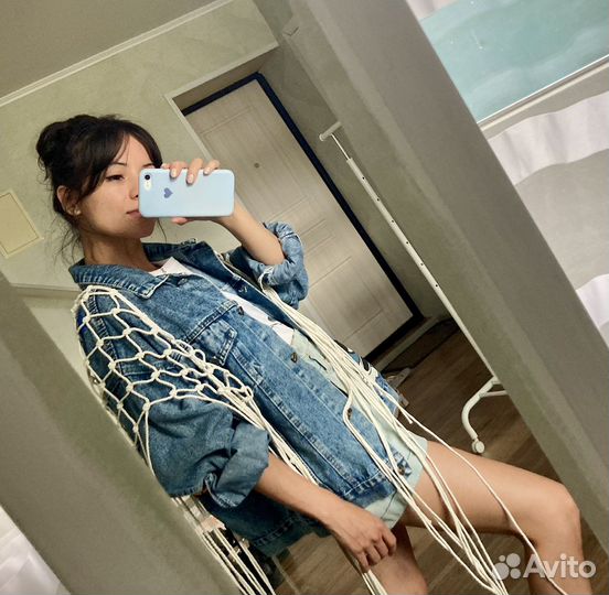 Платок / Накидка макраме / Сетка / Шаль