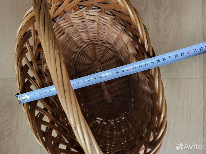 Корзина плетеная