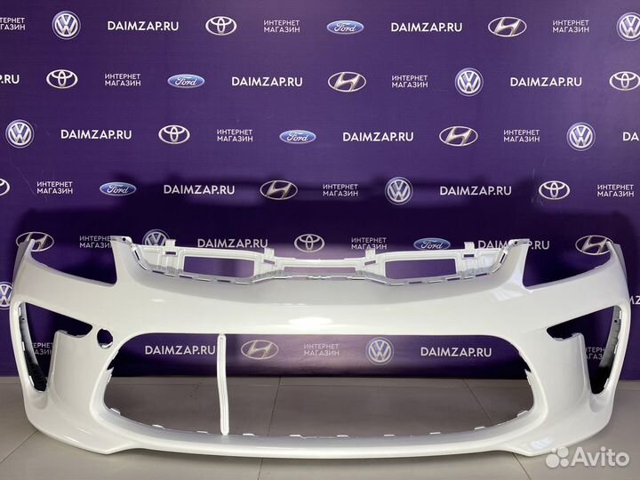 Бампер Передний KIA RIO 2017 Белый